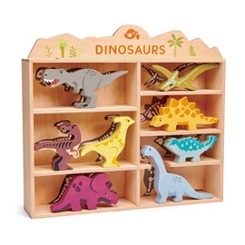 Tender Leaf Toys fa figura dinoszaurusz készlet