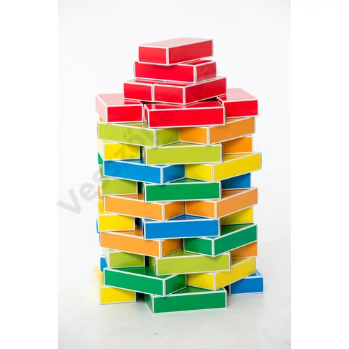 Buntbox papírtégla torony jenga